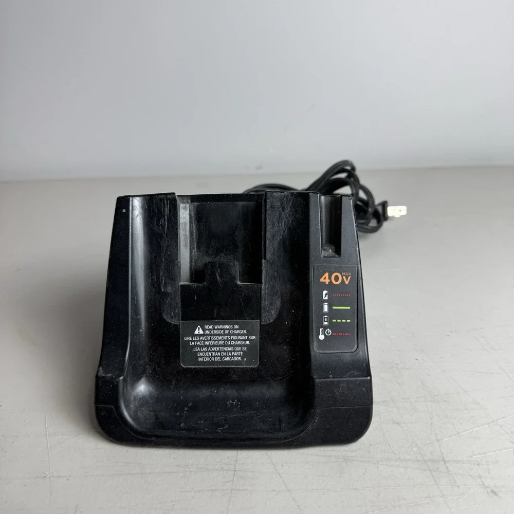 Genuine OEM BLACK + DECKER 40V MAX* Battery Fast Charger 40 Volt Model LCS40